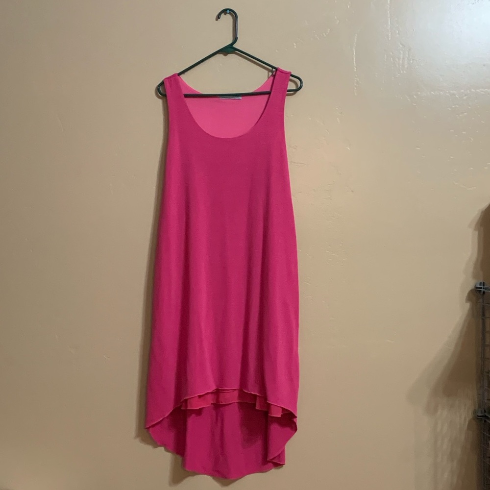 Tank dress flows, (jacket & necklace NOT included)